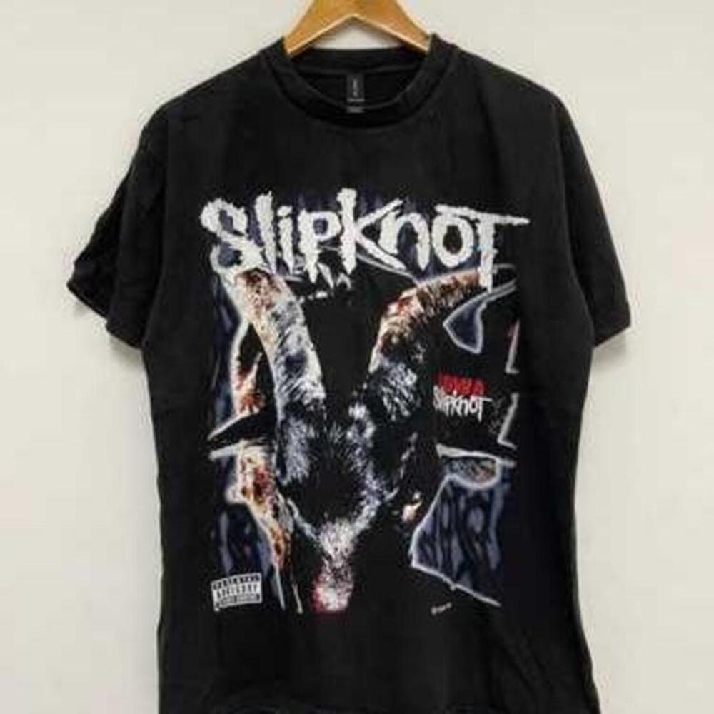 Black Slipknot Band Tee